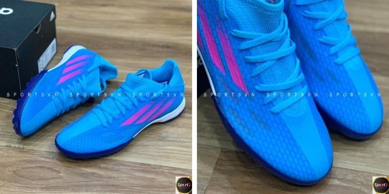 Giày bóng đá Adidas X Speedflow .3 TF Sapphire Edge